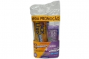 KIT PROMOCIONAL PACKLIXO REFORCADO 50L E PIA E BANHEIRO LAVANDA CAIXA COM 15 KITS