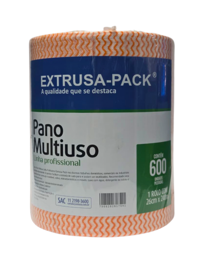 EXPK - PANO MULTIUSO LARANJA 26CM X 240MT - RL